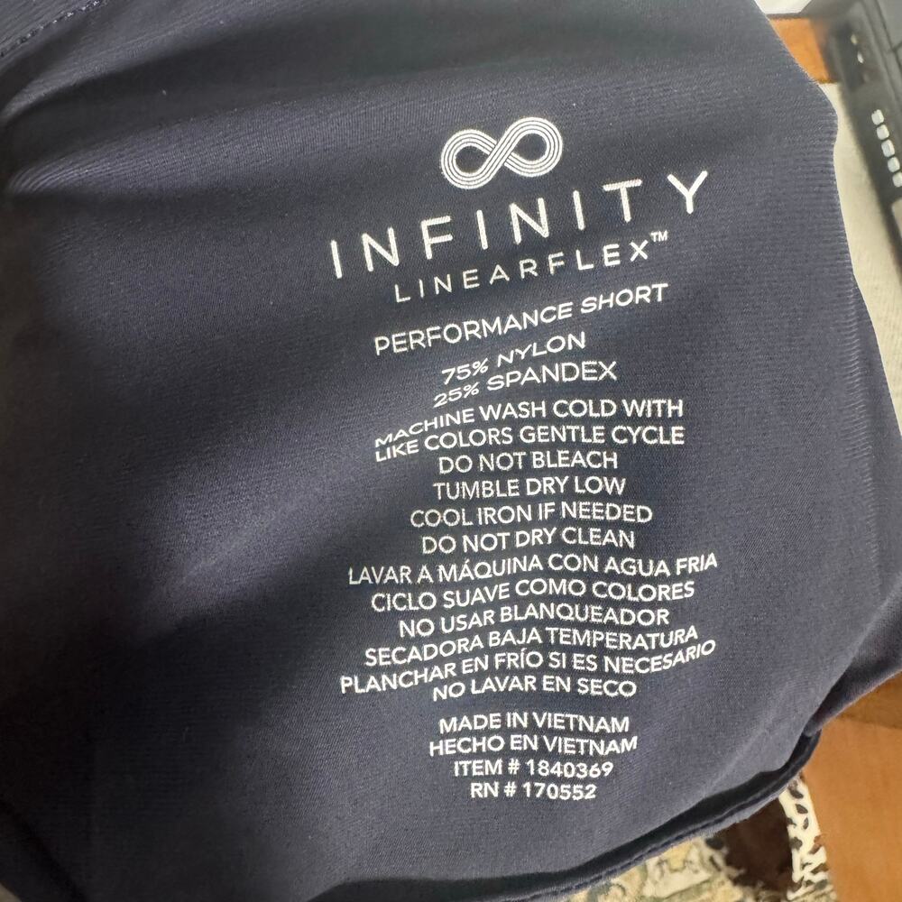 Infinity Linearflex Performance Short Men 36 Blue… - image 3